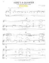 download the accordion score Here's a quarter (call someone who cares) (Valse Country) in PDF format