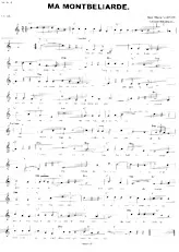 download the accordion score Ma Montbéliarde (Valse) in PDF format