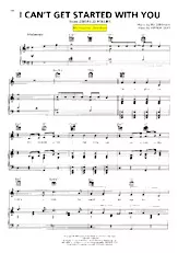scarica la spartito per fisarmonica I can't get started with you (Du Film : Ziegfeld Follies) (Chant : Ella Fitzgerald) (Slow blues) in formato PDF