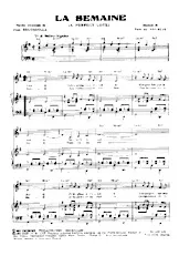 download the accordion score La semaine (A perfect love) (Boléro Biguine) in PDF format