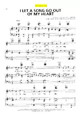 scarica la spartito per fisarmonica I let a song go out of my heart (Chant : Ella Fitzgerald) (Slow) in formato PDF
