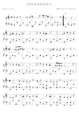 download the accordion score Hava Naguila (Hava Nagila) in PDF format