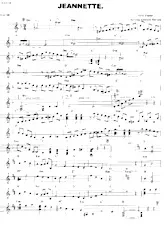 download the accordion score Jeannette (Arrangement : Gérard Merson) (Valse) in PDF format