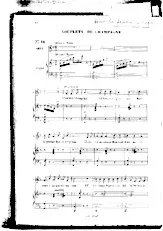 télécharger la partition d'accordéon Couplets du champagne (Extrait de : La femme à papa) (Pour Piano) au format PDF