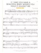 download the accordion score If I said you have a beautiful body would you hold it against me (Inteprètes : The Bellamy Brothers) (Rumba) in PDF format