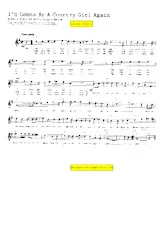 download the accordion score I'm gonna be a country girl again (Quickstep Linedance) in PDF format