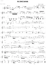 scarica la spartito per fisarmonica Alsaciana (Arrangement : Gérard Merson) (Paso Doble) in formato PDF
