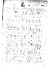 download the accordion score Le temps des muguets (Tango) in PDF format