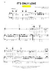 scarica la spartito per fisarmonica It's only love (Hard Rock) in formato PDF