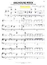 télécharger la partition d'accordéon Jailhouse rock (Du Film : The Blues Brothers) (Chant : Elvis Presley) (Rock and Roll) au format PDF