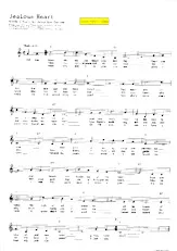 download the accordion score Jealous heart (Chant : Connie Francis) (Rumba) in PDF format