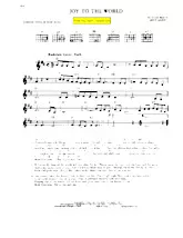 télécharger la partition d'accordéon Joy to the world (Chant : Three Dog Night) (Gospel Rock) au format PDF