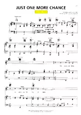 descargar la partitura para acordeón Just one more chance (Chant : Bing Crosby) (Slow Fox-Trot) en formato PDF