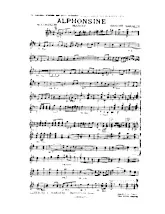scarica la spartito per fisarmonica Alphonsine (Marche) in formato PDF