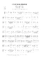 download the accordion score C'est moi Jérôme (Chant : C Jérôme) in PDF format