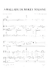 télécharger la partition d'accordéon La ballade de Molly Malone au format PDF