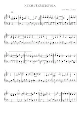 descargar la partitura para acordeón Nuoruusmuistoja (Souvenirs de jeunesse) (Valse) en formato PDF