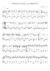 descargar la partitura para acordeón Princesa del Accordéon (Princesse Accordéon) (Valse) en formato PDF