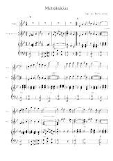 télécharger la partition d'accordéon Metsäkukkia (Fleurs forestières) (Arrangement : Pentti Lääveri) (Valse) au format PDF