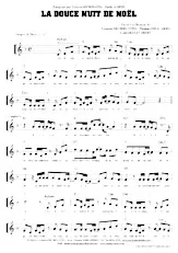 descargar la partitura para acordeón La douce nuit de noël (Slow) en formato PDF