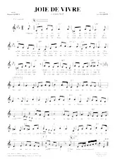 descargar la partitura para acordeón Joie de vivre (Casatchok) en formato PDF