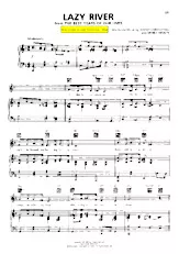 télécharger la partition d'accordéon Lazy River (Du Film : The best years of our lives) (Chant : Bing Crosby / Louis Armstrong) (Slow) au format PDF