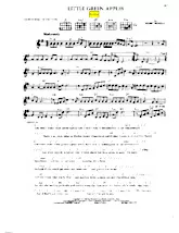 download the accordion score Little green apples (Rumba) in PDF format