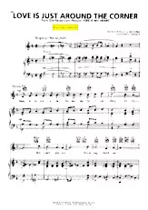 descargar la partitura para acordeón Love is just around the corner (Du Film : Here is my heart) (Chant : Bing Crosby) (Swing Jazz) en formato PDF