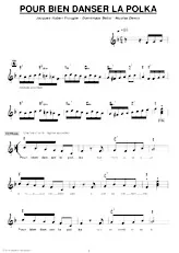 descargar la partitura para acordeón Pour bien danser la polka en formato PDF