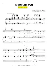 download the accordion score Midnight sun (Chant : Ella Fitzgerald) (Slow Blues) in PDF format