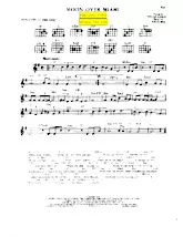 scarica la spartito per fisarmonica Moon over Miami (Chant : Eddy Duchin / Foxtrot) (Chant : Bill Haley / Rock and Roll) in formato PDF