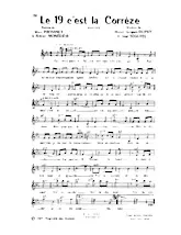 download the accordion score Le 19 c'est la Corrèze (Marche) in PDF format