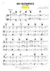 télécharger la partition d'accordéon My romance (Du Film : Jumbo) (Chant : Ella Fitzgerald) (Slow) au format PDF