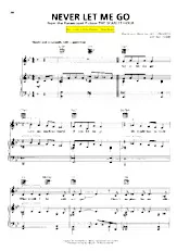 descargar la partitura para acordeón Never let me go (Du Film : The Scarlet hour) (Chant : Siri Larsen / Mika Pohjola) (Slow Blues) en formato PDF