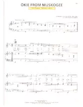 download the accordion score Okie from Muskogee (Quickstep Linedance) in PDF format