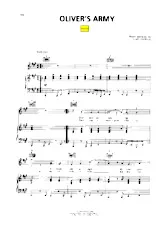 descargar la partitura para acordeón Oliver's army (Boléro) en formato PDF