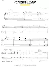scarica la spartito per fisarmonica On Golden Pond theme (Valse Instrumentale) in formato PDF