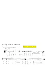 télécharger la partition d'accordéon On top of Old Smokey (Chant : Eddy Duane and The Weavers) (Valse Lente) au format PDF