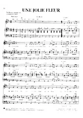 download the accordion score Une jolie fleur (Pop) in PDF format