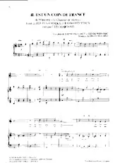 télécharger la partition d'accordéon Il est un coin de France (De l'Opérette : Le Chanteur de Mexico) (Chant : Luis Mariano) (Valse) au format PDF