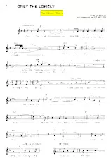 télécharger la partition d'accordéon Only the lonely (Chant : Roy Orbison) (Boléro) au format PDF