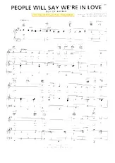 descargar la partitura para acordeón People will say we're in love (Du Film : Oklahoma) (Chant : Ella Fitzgerald and Gregory Porter) (Swing Madison) en formato PDF