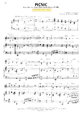 télécharger la partition d'accordéon Picnic Theme (Chant : The McGuire Sisters) (Slow) au format PDF