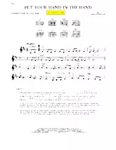 télécharger la partition d'accordéon Put your hand in the hand (Chant : Lynn Anderson) (Boléro) au format PDF