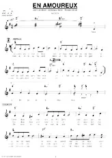 scarica la spartito per fisarmonica En amoureux (Madison Chanté) in formato PDF