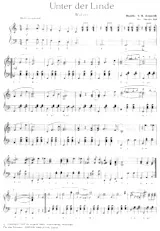 download the accordion score Unter der Linde (Arrangement : Renato Bui) (Valse) in PDF format