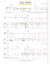 scarica la spartito per fisarmonica Sail away (Chant : Kenny Rogers) (Quickstep Linedance) in formato PDF