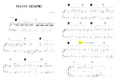 scarica la spartito per fisarmonica Hasta Siempre (Chant : Compay Segundo / Nathalie Cardone) (Latin Pop) in formato PDF