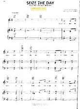 scarica la spartito per fisarmonica Seize the day (Du Film : Newsies) (Chant : Debbie Gravitte) (Disco) in formato PDF