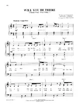 scarica la spartito per fisarmonica Will you be there (Theme from : Free Willy) (Arrangement : Dan Coates) in formato PDF
